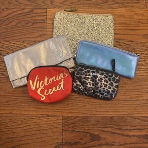 Bundle of Victoria's Secret Cosmetic Bags